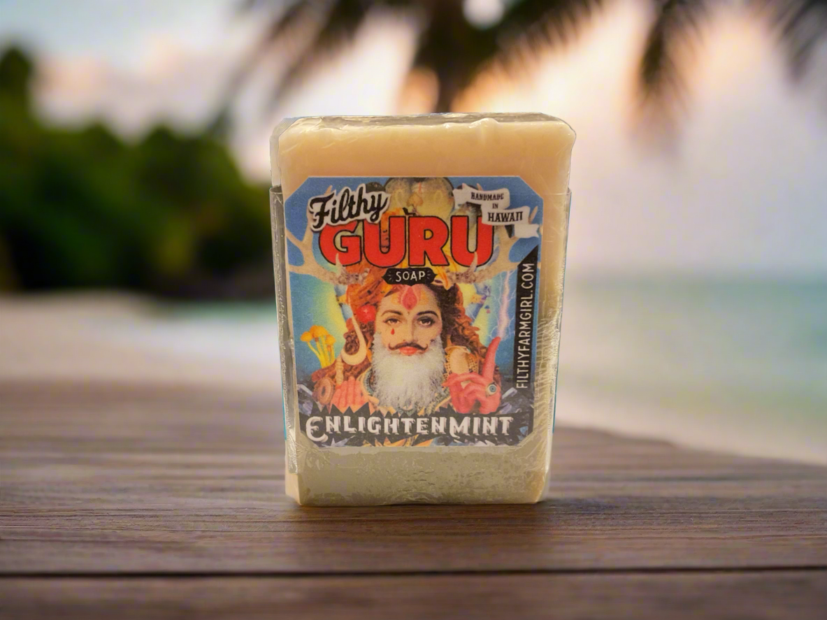 Filthy Farmgirl Soap Filthy Guru Enlightenmint Small Bar 2 oz