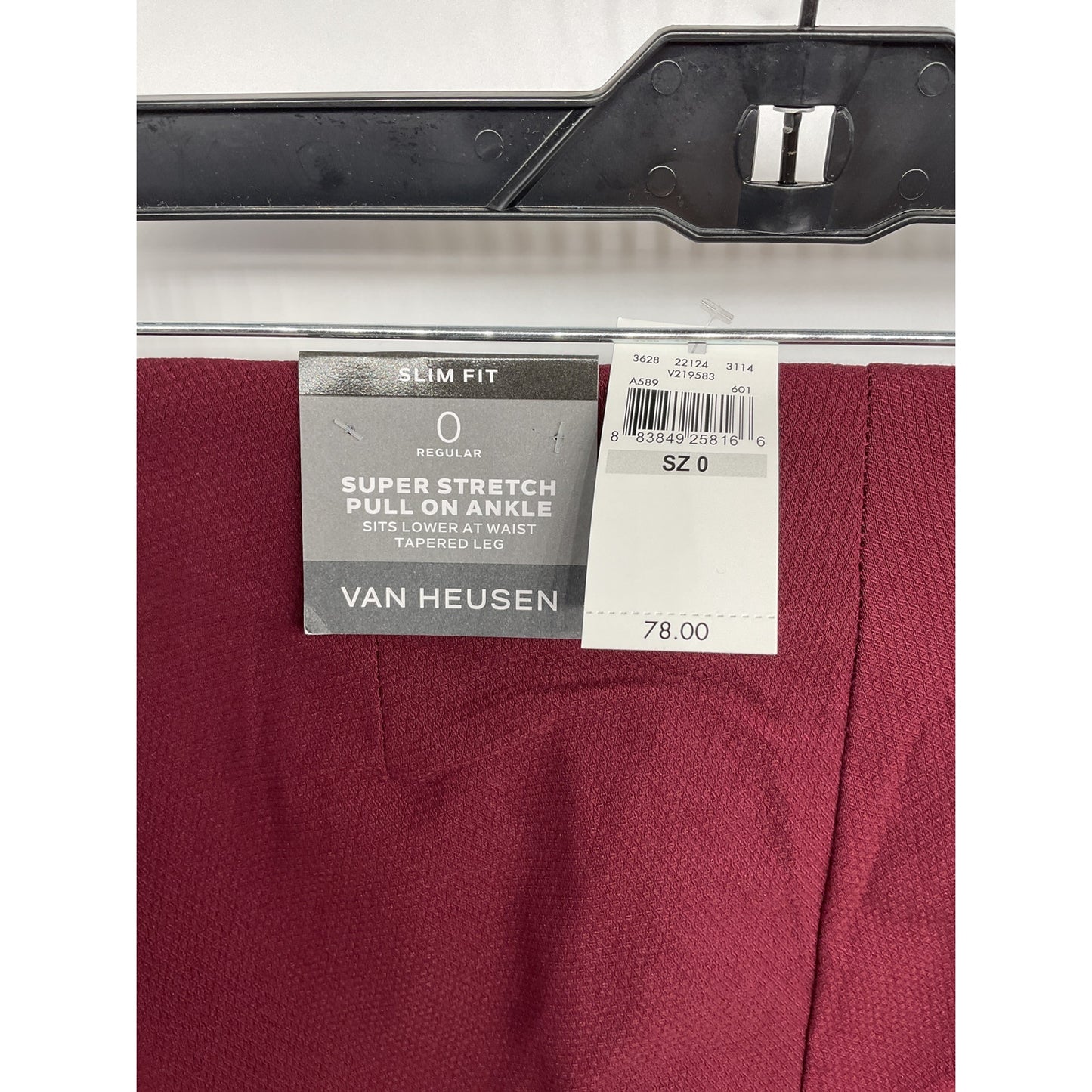 Van Heusen Super Stretch Pull-On Ankle (Size 0)