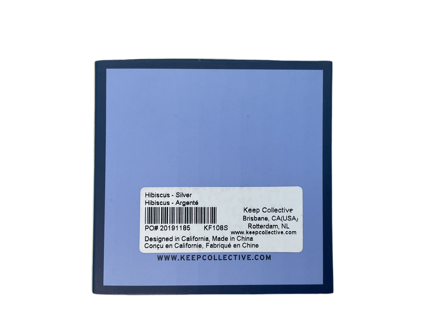 Keep Collective ~ Hibiscus ~ Silver