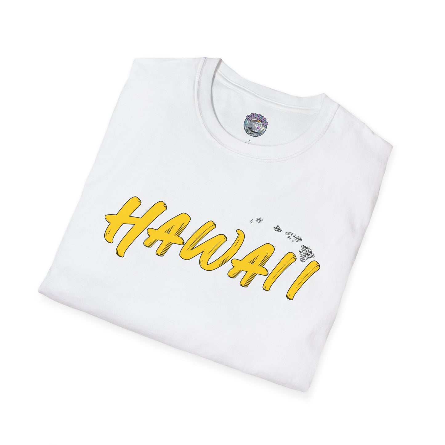 Hawaii Softstyle Unisex T Shirt White