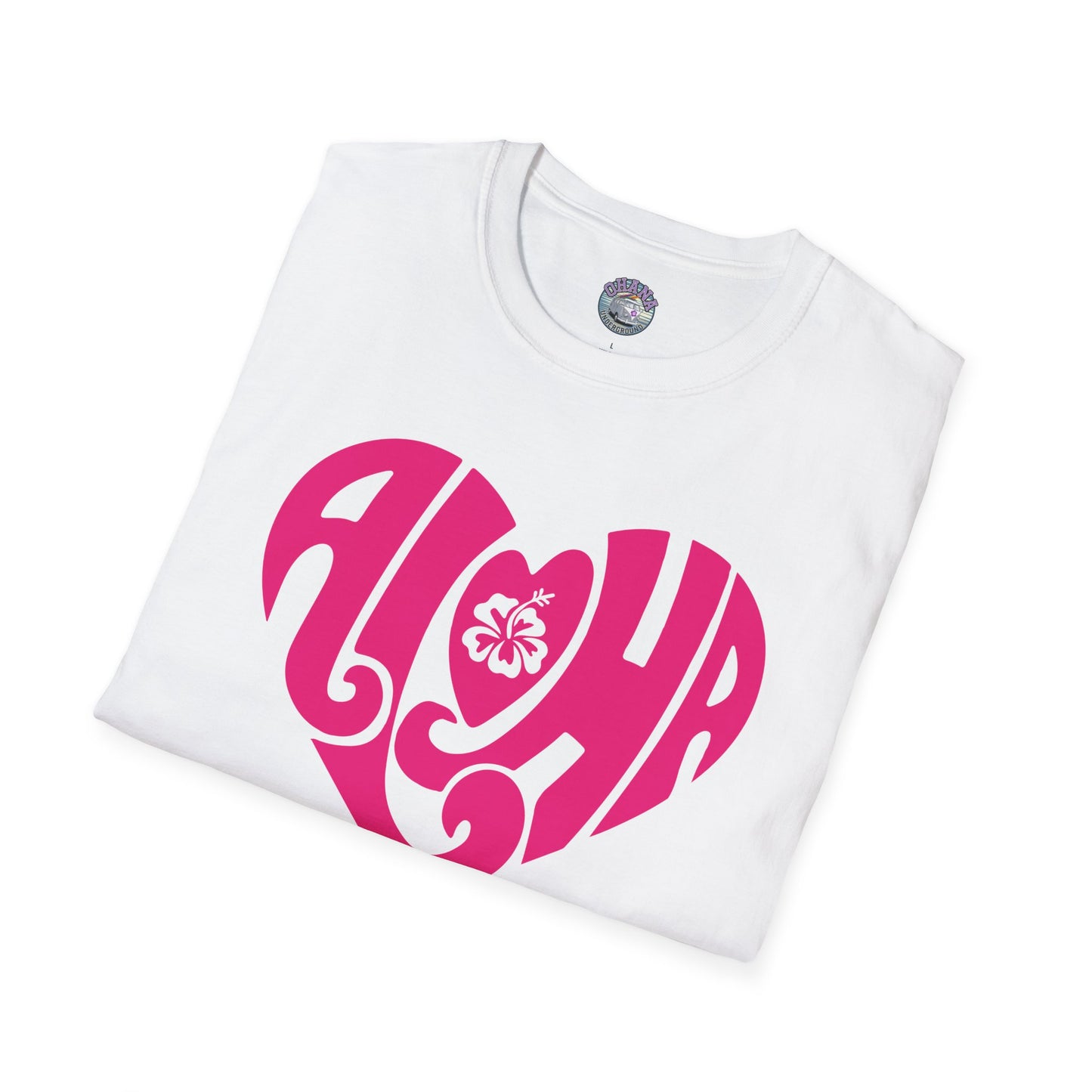 Shaka Brands Aloha Heart Graphic T Shirt S-2XL