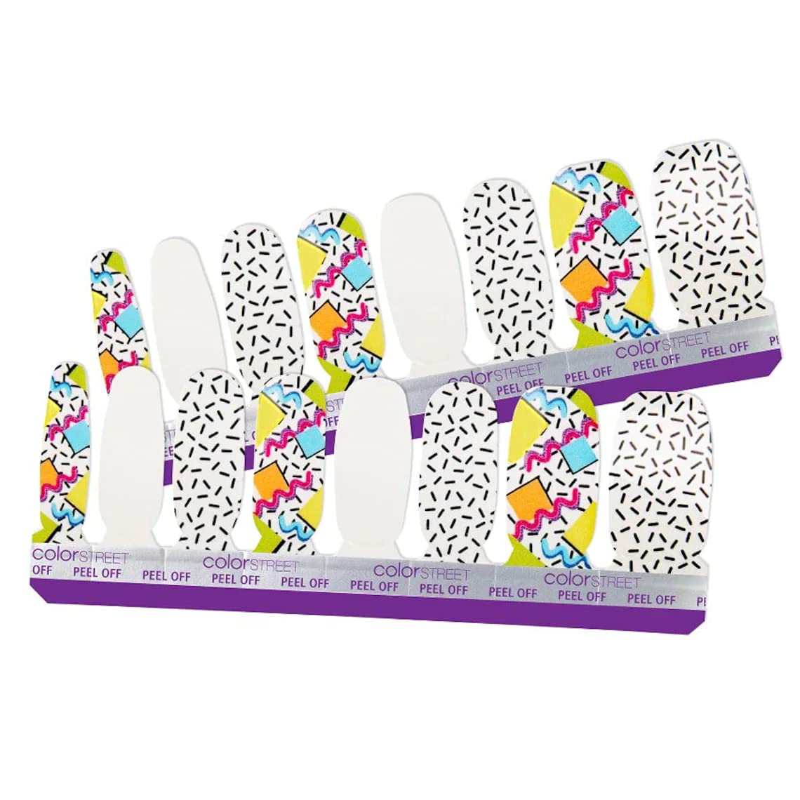 Color Street Totally Rad Nail Strips | Pearl Finish, No Dry Time