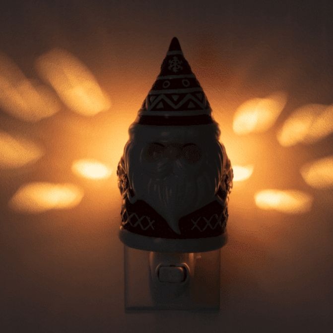 Scentsy Mini Warmer Be Jolly | Santa Plug-In Wax Warmer