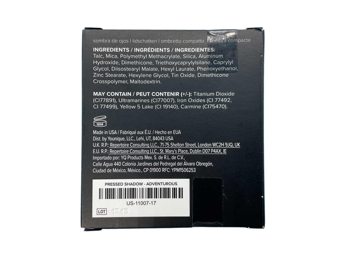 Younique ~ Moodstruck Pressed Shadow Refill *Adventurous*