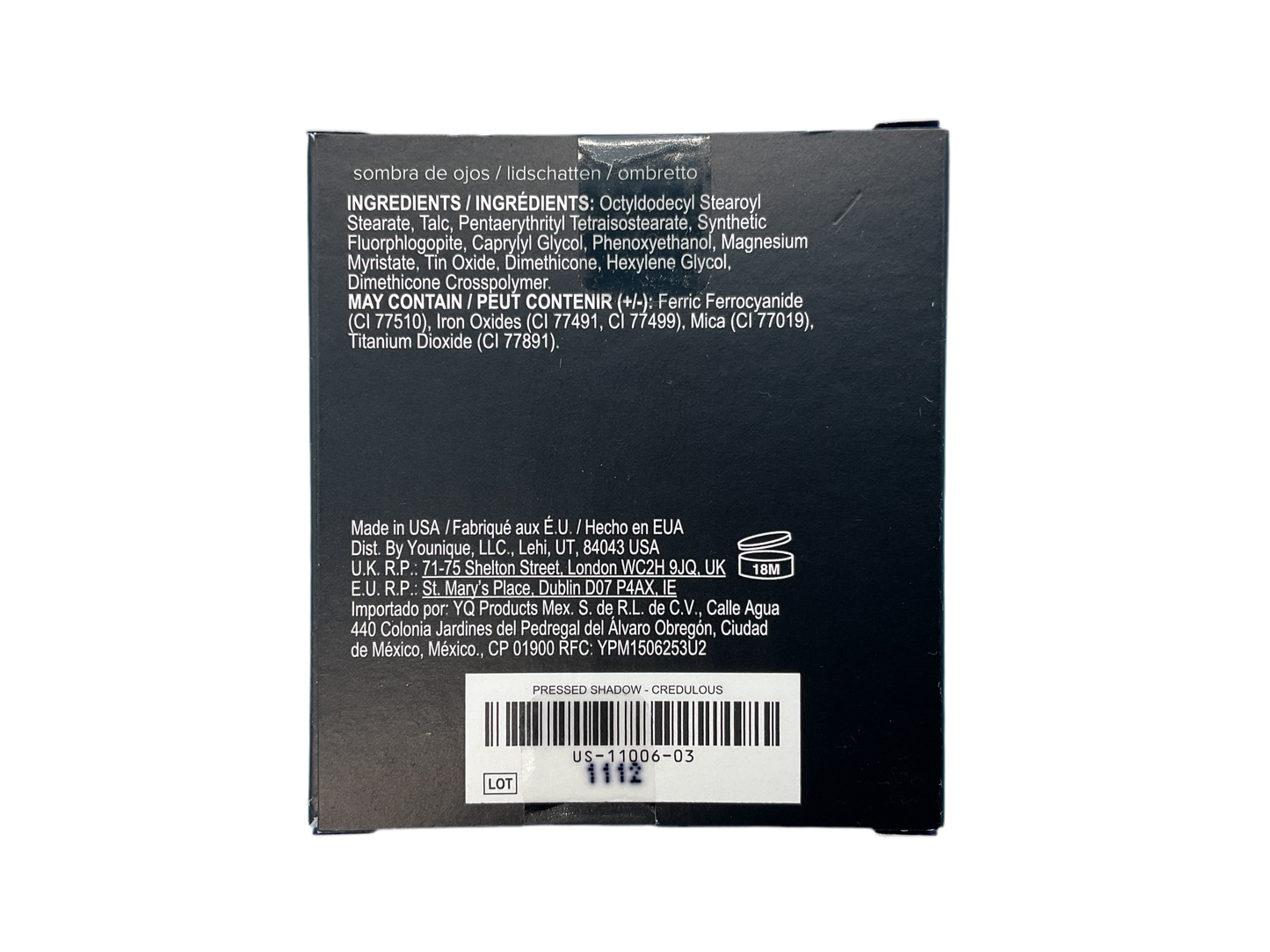 Younique Moodstruck Pressed Shadow – Credulous Metallic Purple Eyeshadow