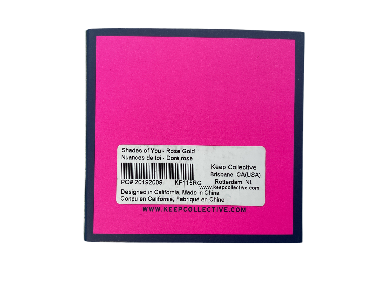 Keep Collective ~ Shades of You Rose Gold ~ Charm