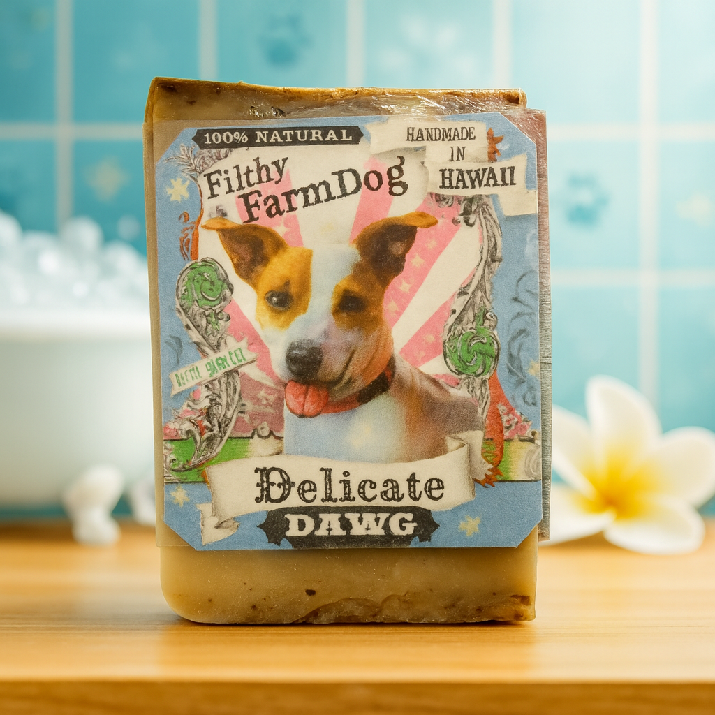 Filthy Farmgirl Soap Filthy Farmdog Delicate Dawg Small Bar 2 oz