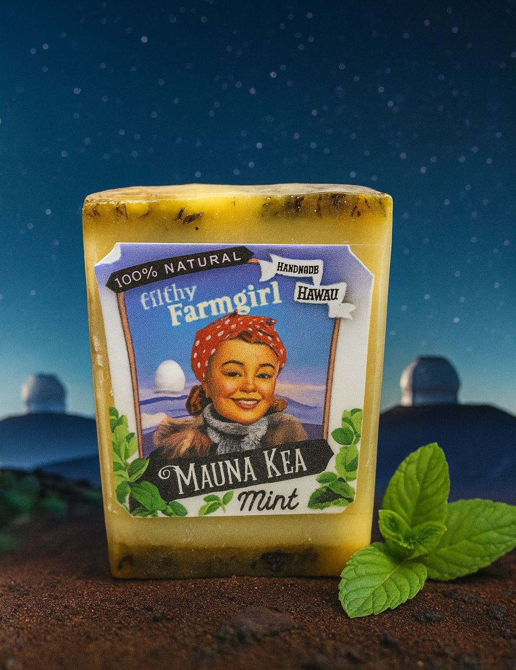 Filthy Farmgirl Mauna Kea Mint Soap 2 oz