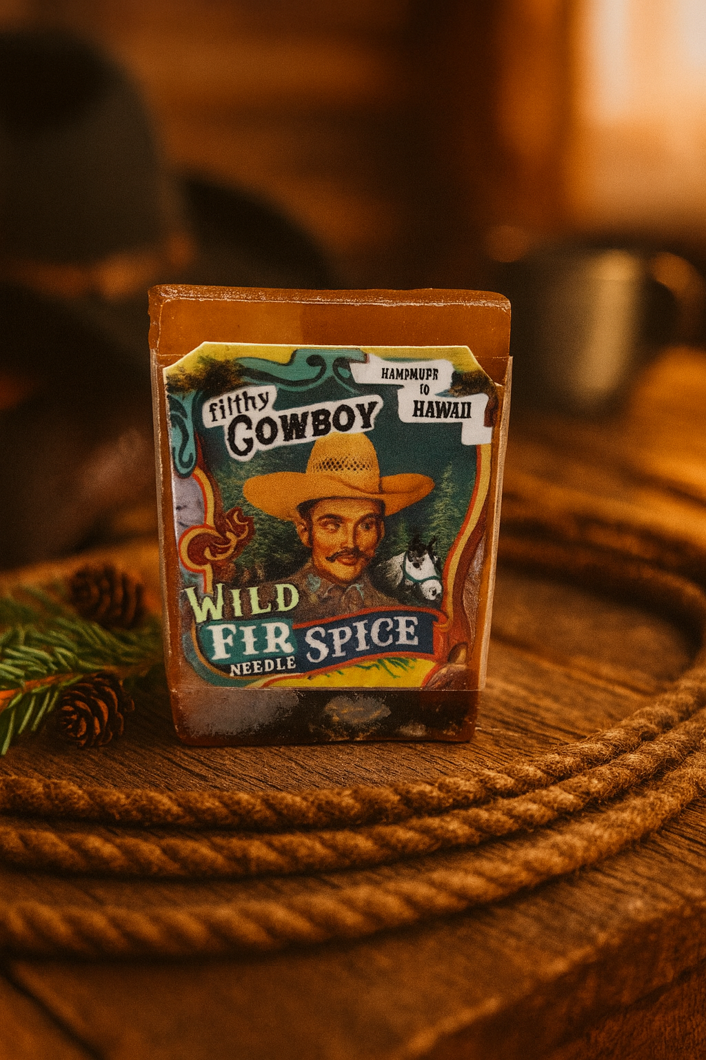 Filthy Farmgirl Filthy Cowboy Fir Needle Spice Soap 2 oz