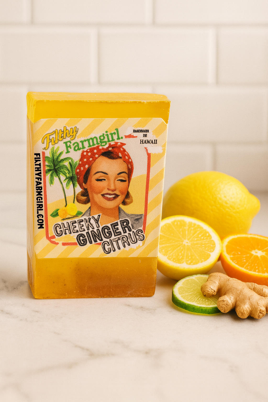 Filthy Farmgirl Cheeky Ginger Citrus Soap 2 oz