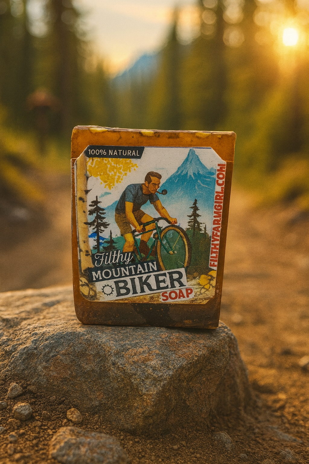 Filthy Farmgirl Filthy Mountain Biker Soap 2 Oz
