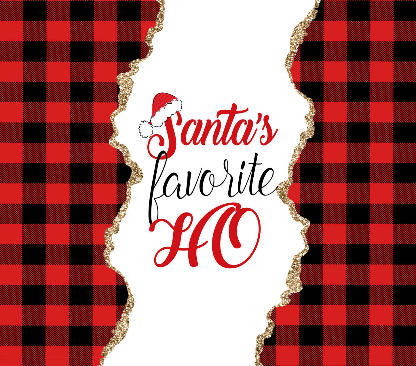 Santa's Favorite Ho Christmas 20 oz. Tumbler
