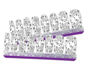 Color Street Nail Strips Haku Lei Clear Overlay