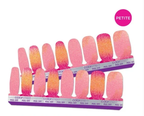 Color Street Nail Strips – Coral Gardens (Petite)