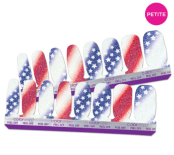 Color Street Nail Strips – American Spirit (Petite)