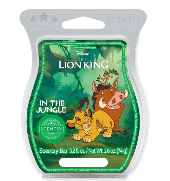 Scentsy Wax Melt – In The Jungle ~ The Lion King