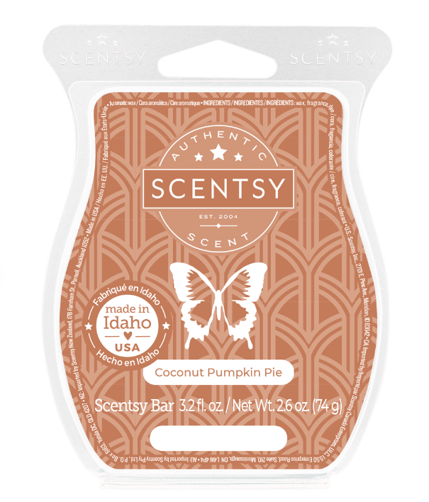 Scentsy Wax Melt – Coconut Pumpkin Pie
