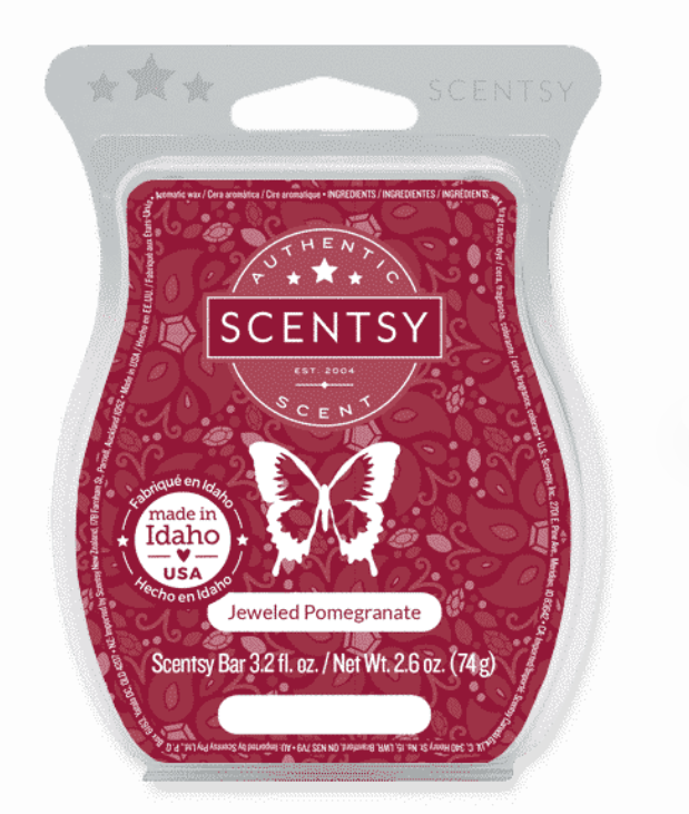 Scentsy Wax Melt – Jeweled Pomegranate