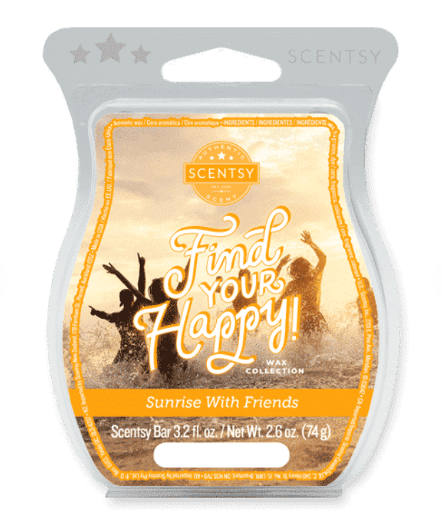Scentsy Wax Melt – Find Your Happy ~ Sunrise with Friends