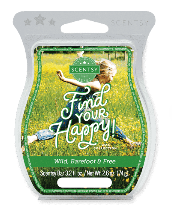Scentsy Wax Melt – Wild, Barefoot & Free