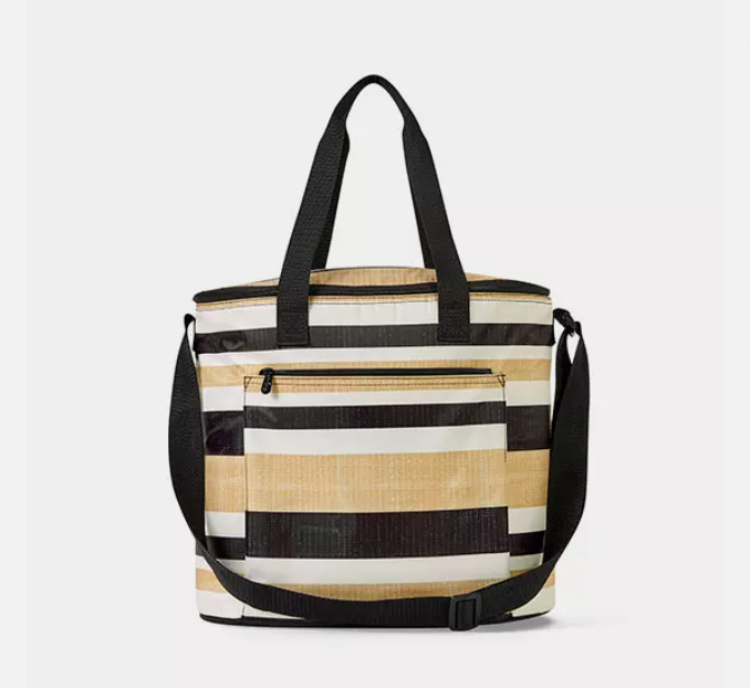 Thirty-One Gifts Round About Cooler Tote – Bold Stripes