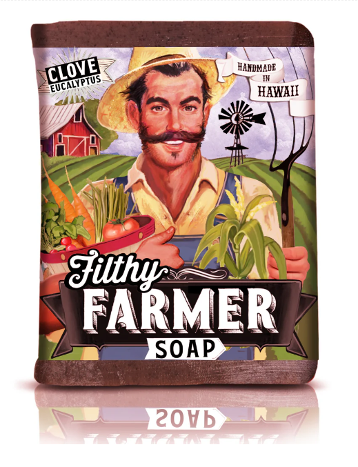Filthy Farmgirl Soap Filthy Farmer Clove Eucalyptus Small Bar 2 oz