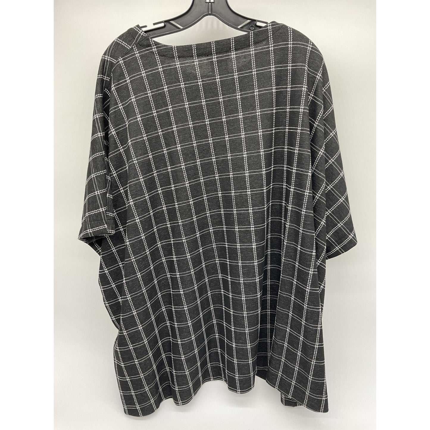 Van Heusen Women’s Plaid Stretch Top – XXL