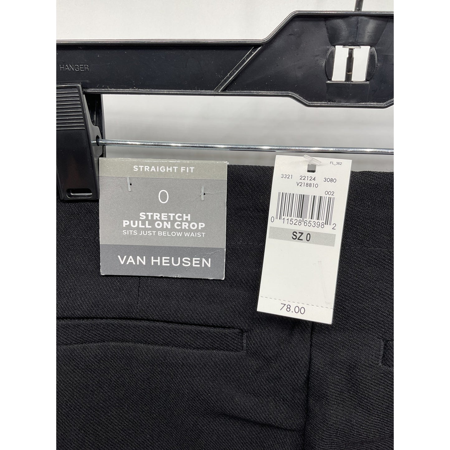 Van Heusen Stretch Pull-On Crop (0 Straight)