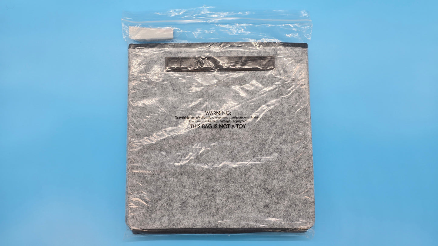 Thirty-One Gifts Your Way Storage Bin *Brushed Whisper Grey*