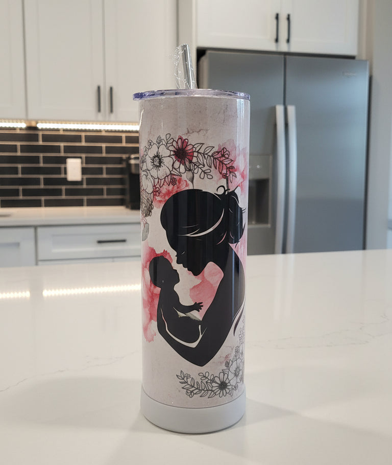 A Mother's Love 20oz Skinny Tumbler