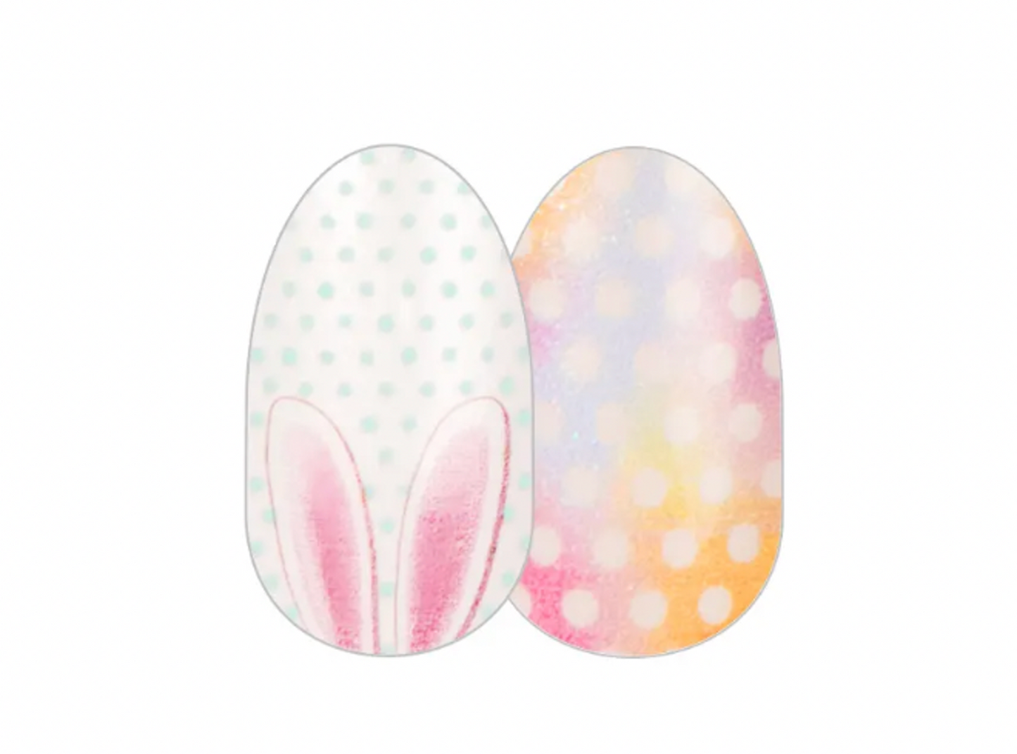 Color Street Great Hare Day Accent Nail Strips