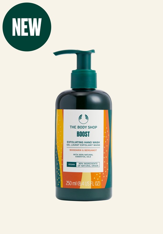 The Body Shop *Boost* Exfoliating Hand Wash