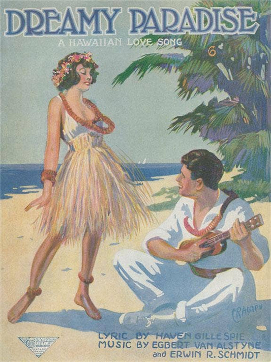 Hawaii - Vintage Reprinted Image, Postcard