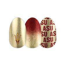 Color Street Nail Strips | Collegiate | Arizona State University | Real Polish | Easy Apply