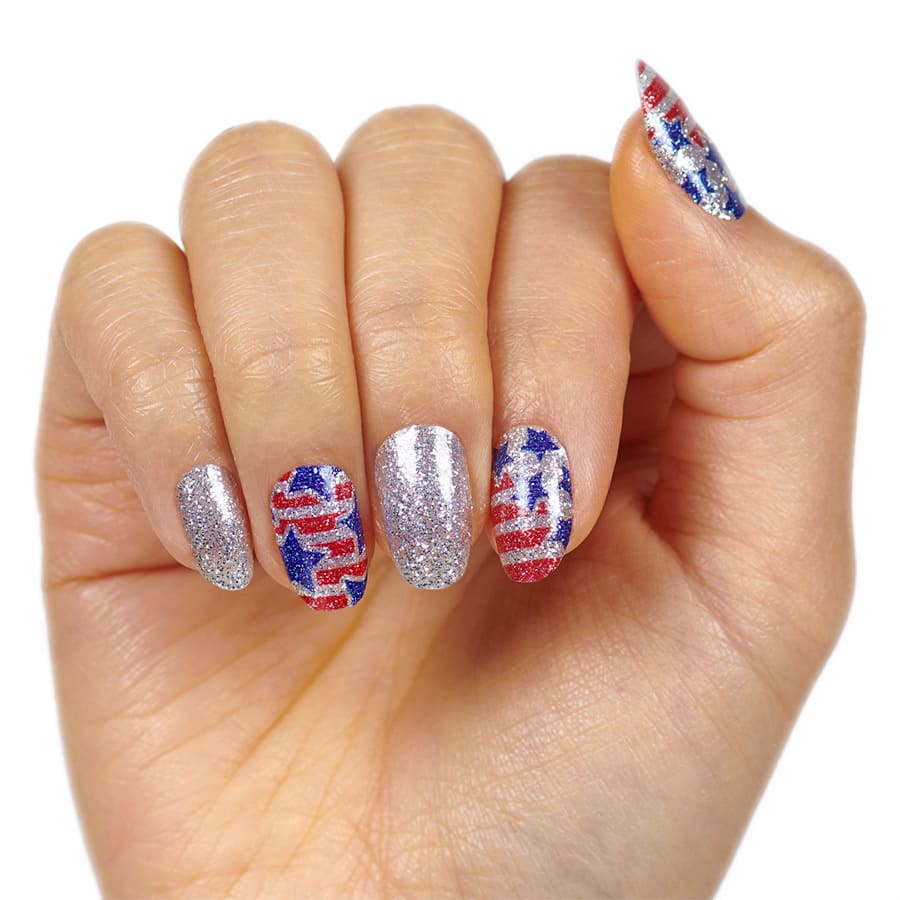 Color Street Nail Strips | Glitz and Glory | Real Polish | Easy Apply |