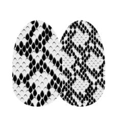 Color Street Heads or Scales Nail Strips Real Polish Snakeskin Overlay
