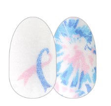 Color Street Hold Me Close Nail Strips Pink Blue Tie Dye Awareness Shade