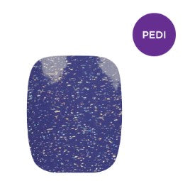 Color Street Good Night Pedicure Nail Strips Deep Indigo Holographic