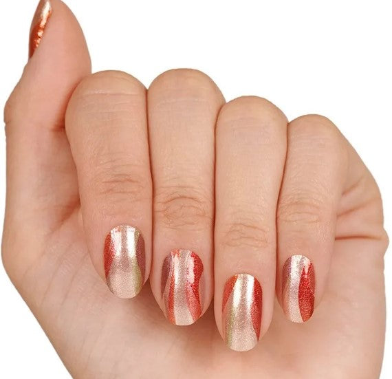 Color Street Nail Strips | Get in Line | Real Polish | Easy Apply |