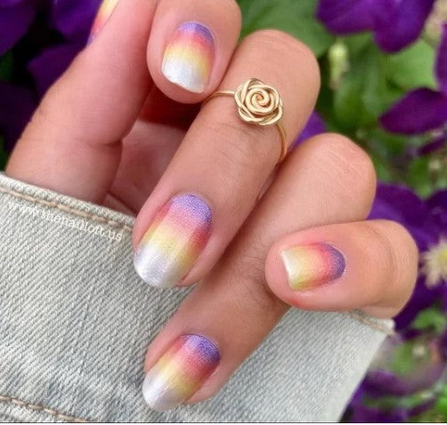 Color Street Nail Strips | Crack of Dawn | Real Polish | Easy Apply |