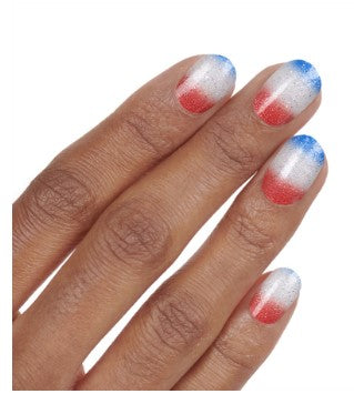 Color Street Nail Strips | Firecracker Pop | Real Polish | Easy Apply |