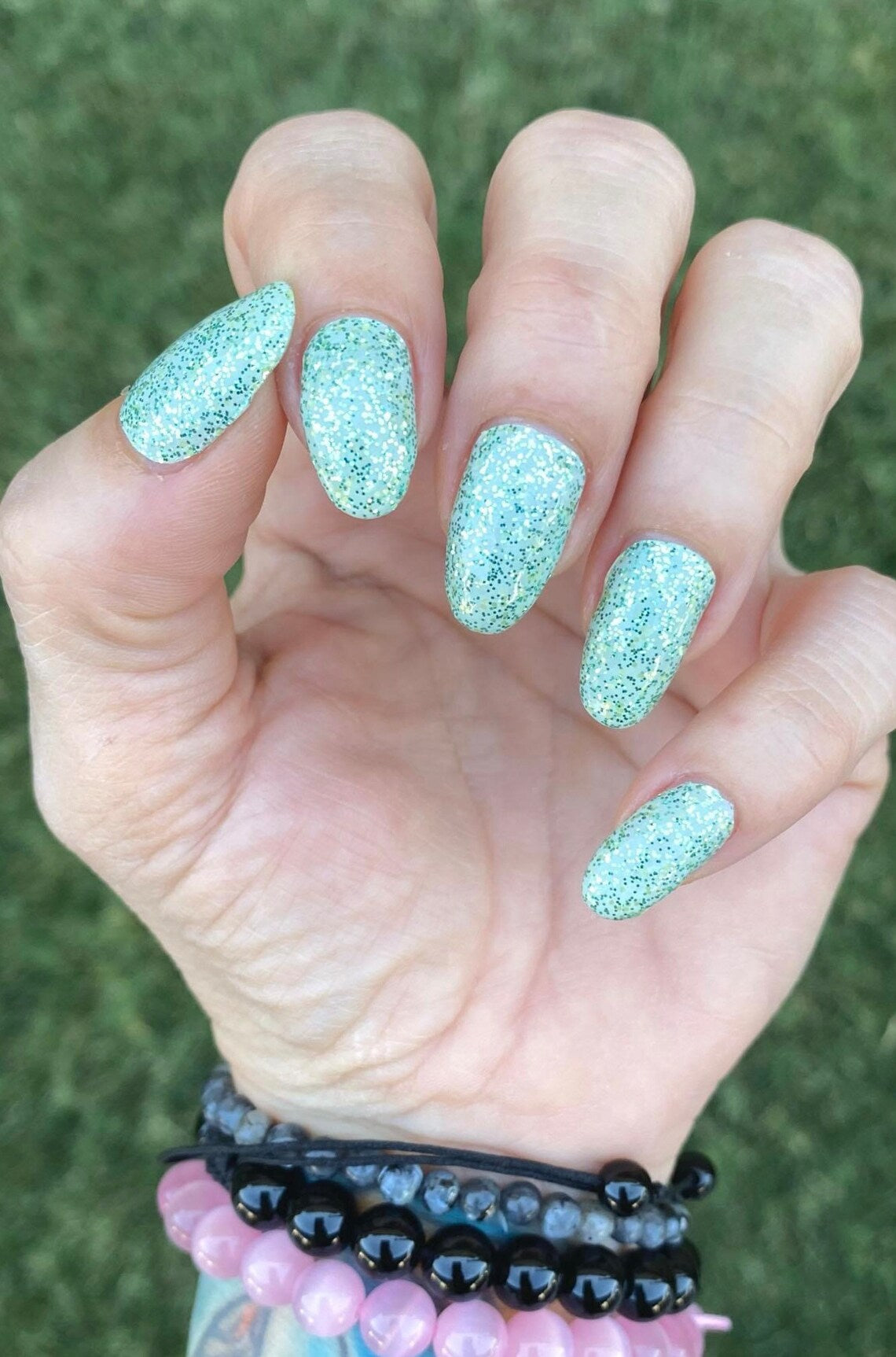 Color Street Nail Strips | Hint of Mint | Real Polish | Easy Apply |
