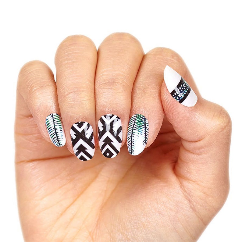 Color Street Nail Strips | Costa Rica Escape | Real Polish | Easy Apply |