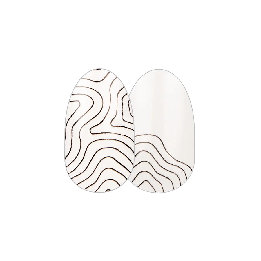 Color Street Nail Strips | Out of Line | Real Polish | Easy Apply