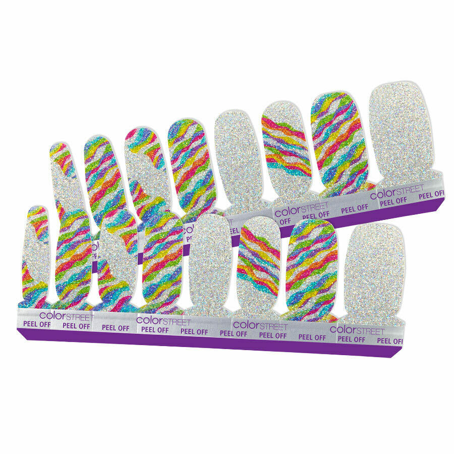 Color Street Inner Strength Nail Strips Awareness Shade Real Nail Polish