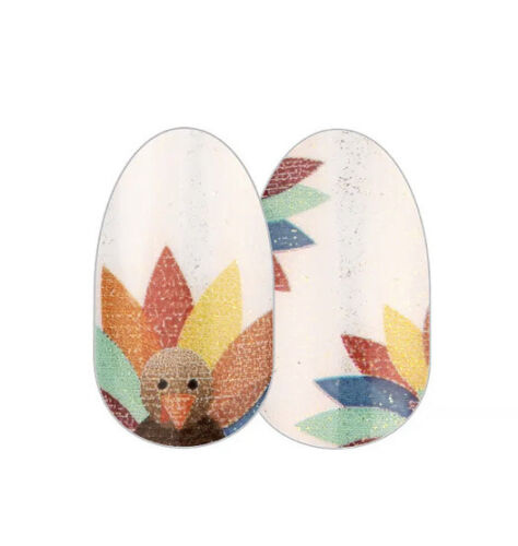 Color Street Nail Strips | Feather Together Accent 4 Nail Pack | Real Polish | Easy Apply |