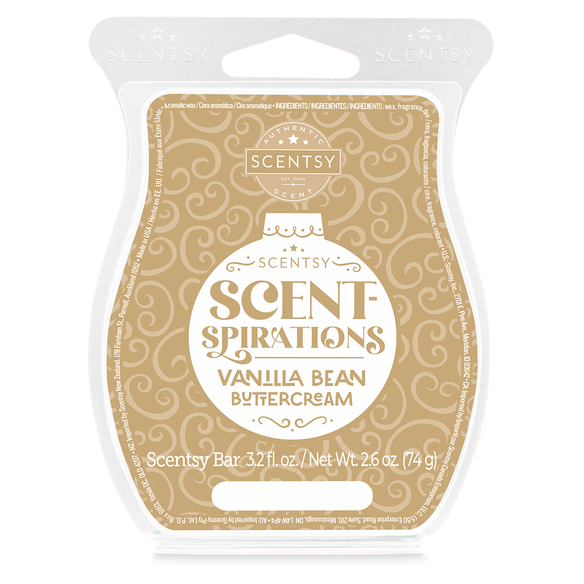 Scentsy ~ Wax Melt *Vanilla Bean Buttercream*