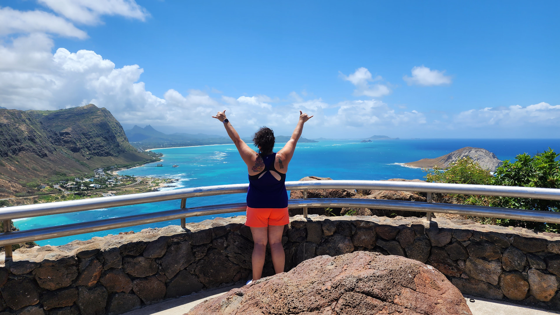 Hawaiʻi coastline overlook