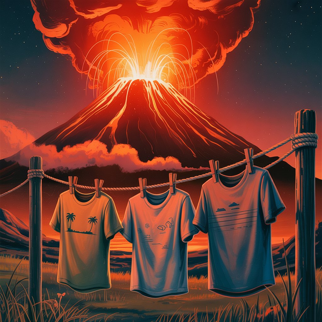 What a YouTube Volcano Taught Me About Merch (And Myself)