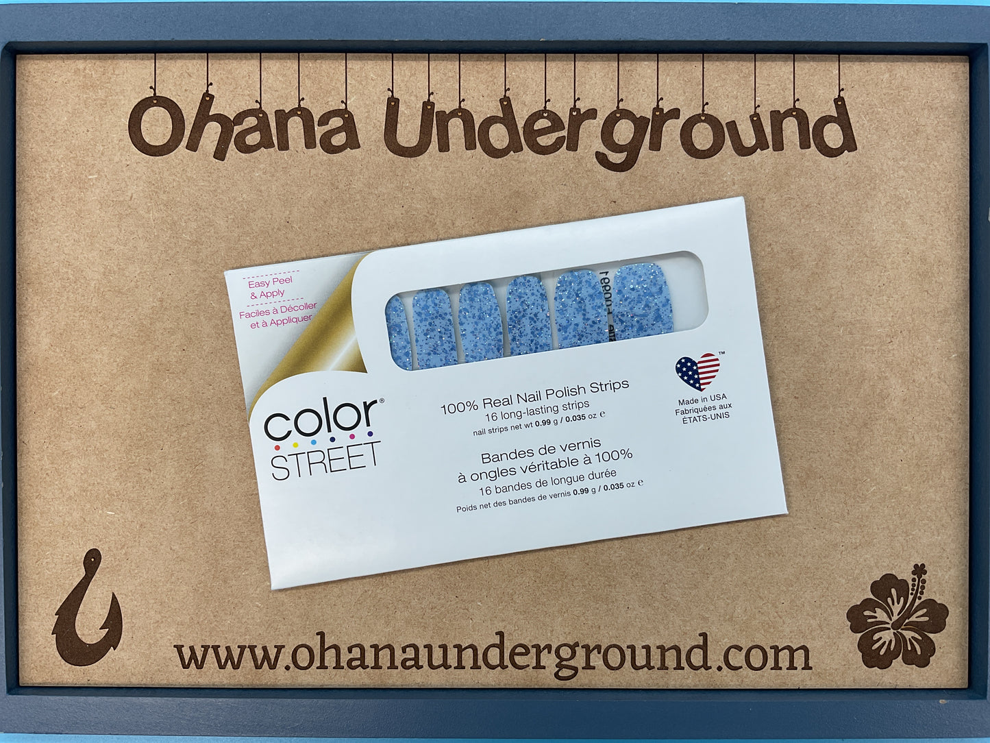 Color Street Nail Strips | Ice Castle | Real Polish | Easy Apply